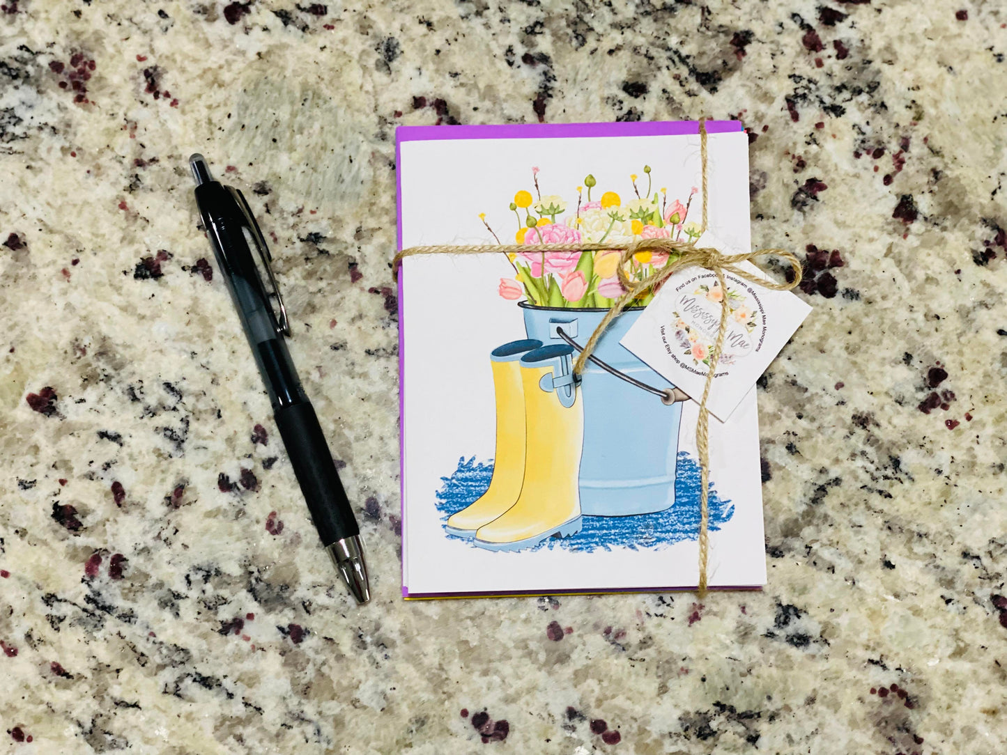 Spring Note Cards (12 pk)