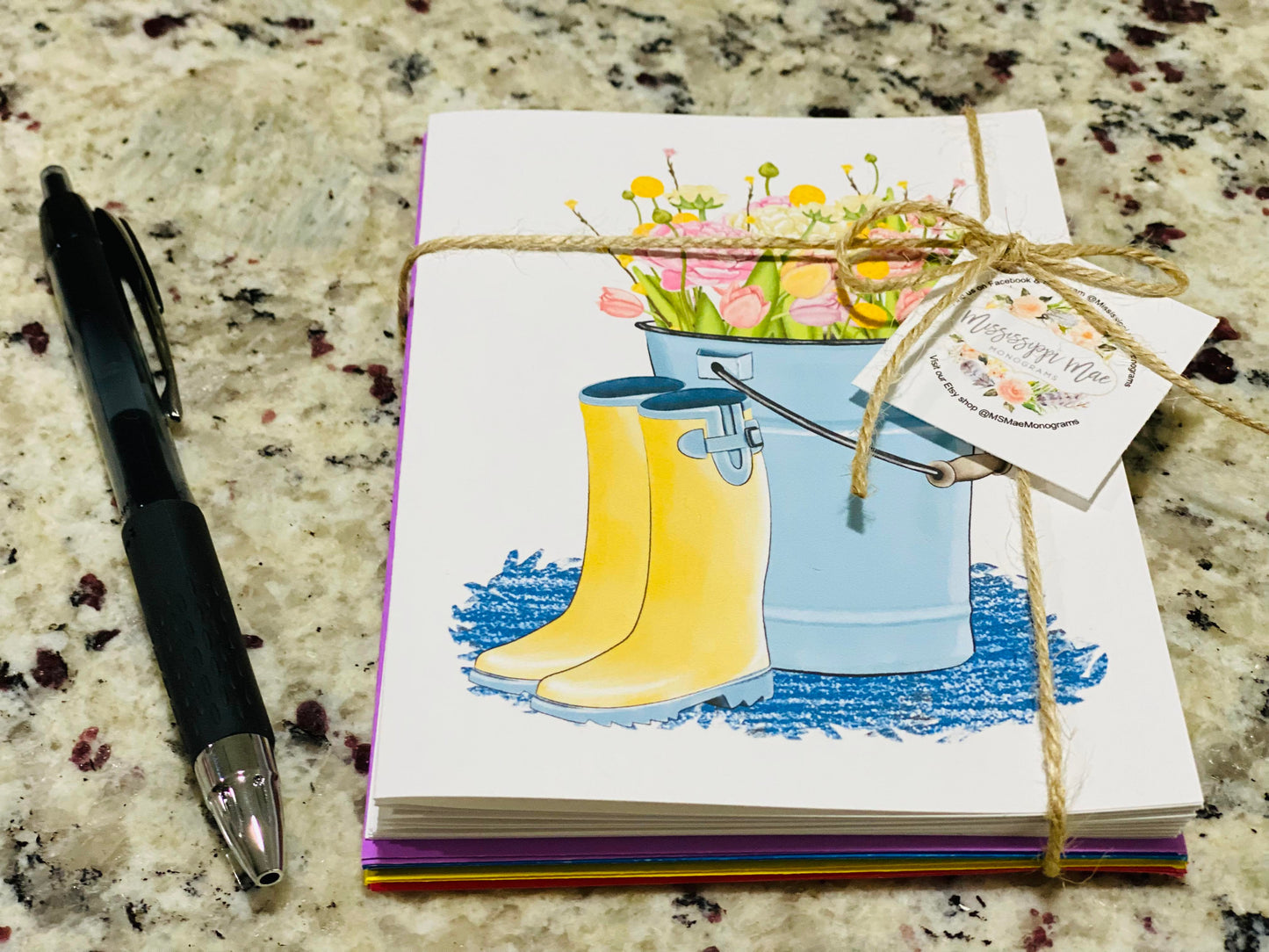 Spring Note Cards (12 pk)