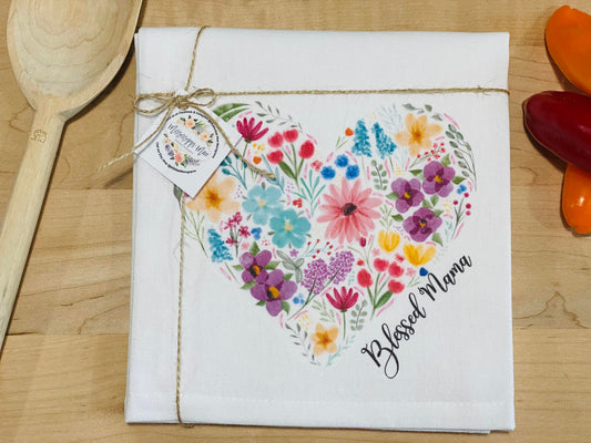 Blessed Mama Kitchen Towel