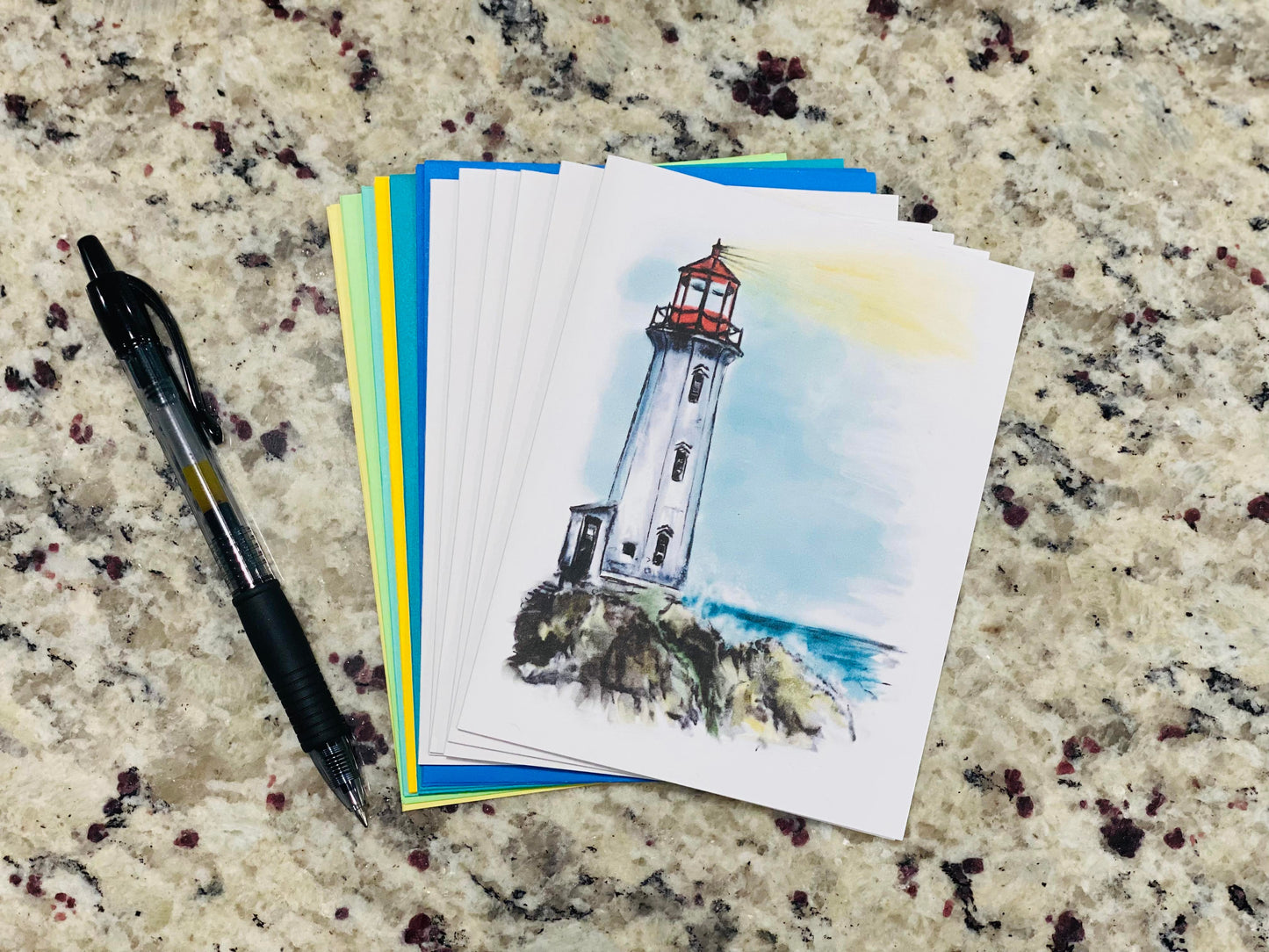 Lighthouse Note Cards (12 pack)