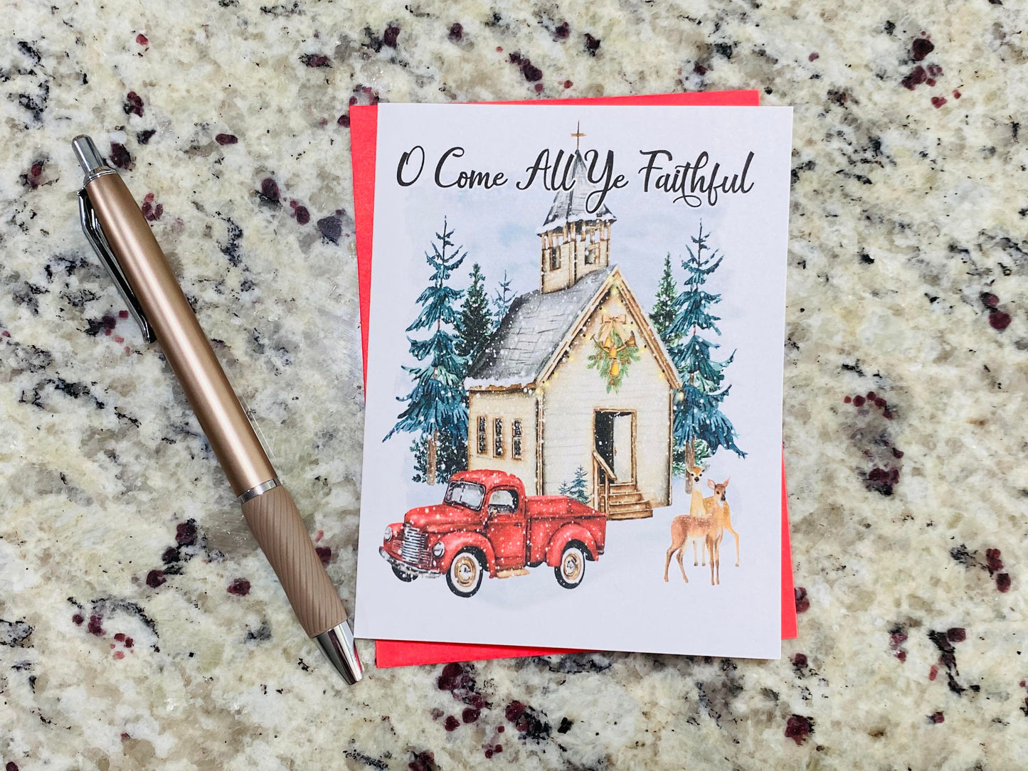 All Ye Faithful Note Cards (Set of 12)