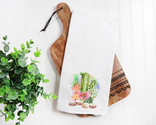 Cactus Kitchen Towel