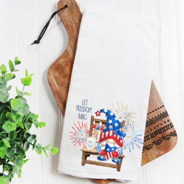 Freedom Gnome Kitchen Towel